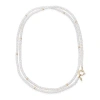 Elliot Young 32" Long Beaded Rondelle Necklace