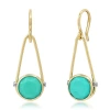 Elliot Young "candy Rush" Single Drop Gemstone Earring