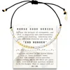 Elliot Young Morse Code Bracelet On Adjustable Cord