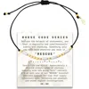 Elliot Young Morse Code Bracelet On Adjustable Cord