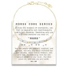 Elliot Young Morse Code Chain Bracelet 14k + Sterling Mama In Gold