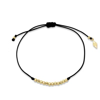 Elliot Young Women's Macrame Cord Bracelet In Gold