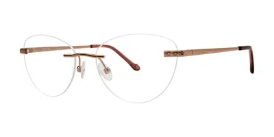 Elliott Ives Sugarberry Rose Gold Women's Glasses Gold Size 56 - Free Lenses - Blue Light Block Available In Brown