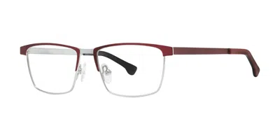 Elliott Ives Victor Sports Car Red Men's Glasses Red Size 46 - Free Lenses - Blue Light Block Available In Brown