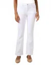 Elliott Lauren 5 Pocket Straight Leg Jean In White In White