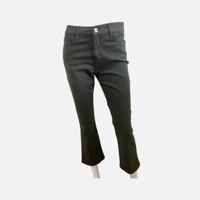 Elliott Lauren Baby Boot Crop Jean In Pine In Black