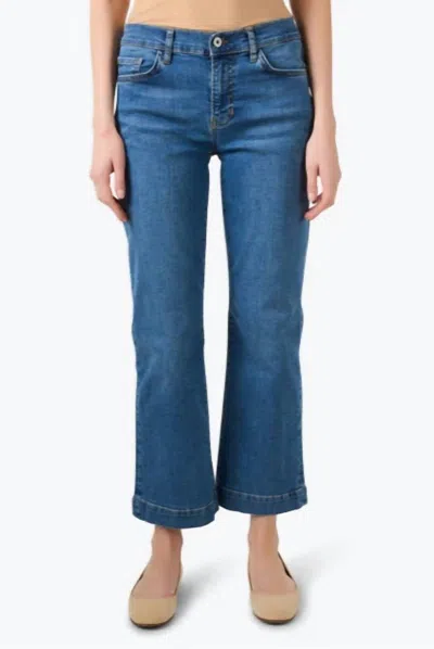 Elliott Lauren Baby Bootcut Jeans In Denim In Blue