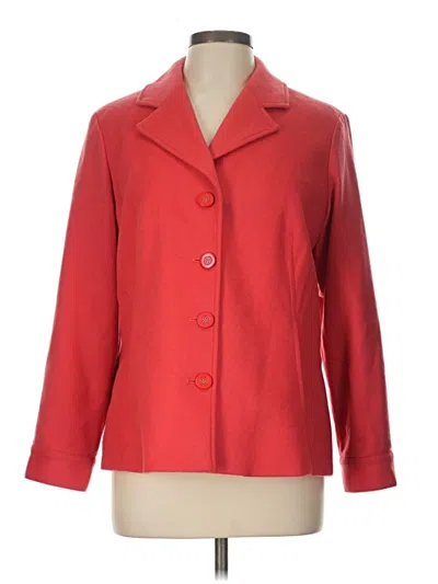 Pre-owned Elliott Lauren Blazer Jacket In Red