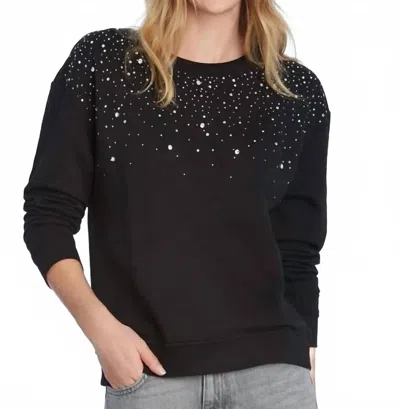 Elliott Lauren Bling Sweatshirt In Black