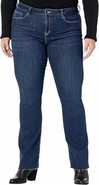 Elliott Lauren Bootcut High Rise Jeans In Denim In Blue