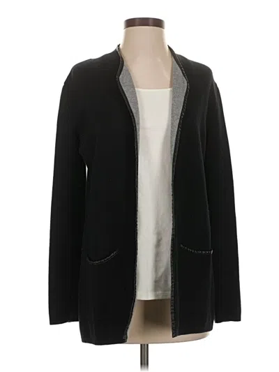 Pre-owned Elliott Lauren Cardigan Sweater In Black