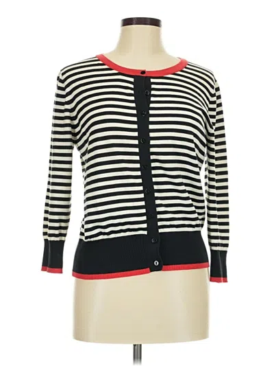 Pre-owned Elliott Lauren Cardigan Sweater In Black