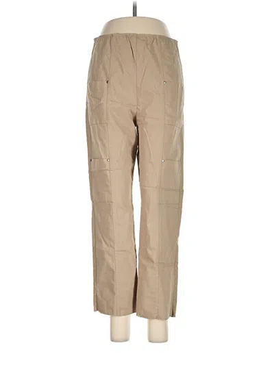 Pre-owned Elliott Lauren Cargo Pants In Tan