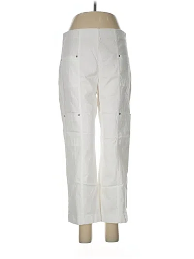 Pre-owned Elliott Lauren Cargo Pants In White
