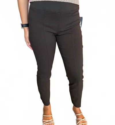 Elliott Lauren Center Seam Pants In Chocolate In Brown