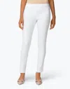 Elliott Lauren Classic Pull On Ankle Pant In White In White