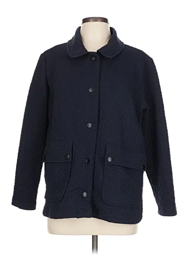 Pre-owned Elliott Lauren Coat In Blue