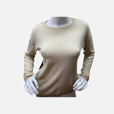 Elliott Lauren Color Block Sweater In Starch In Gray