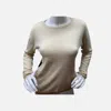 Elliott Lauren Color Block Sweater In Starch In Multi