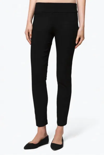 Elliott Lauren Control Stretch Ankle Pants In Black
