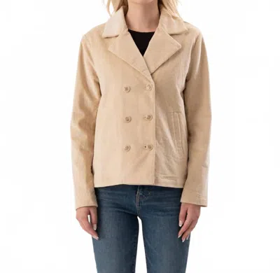 Elliott Lauren Corduroy Blazer In Natural In Brown