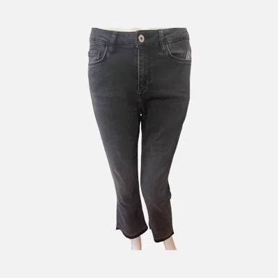 Elliott Lauren Crop Boot Cut Jeans In Black