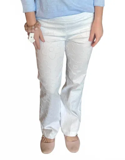 Elliott Lauren Daisy Bootcut Pants In White