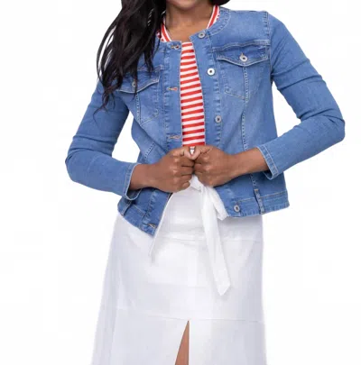 Elliott Lauren Denim Jacket In Blue