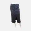 Elliott Lauren Denim Skirt In Black In Black