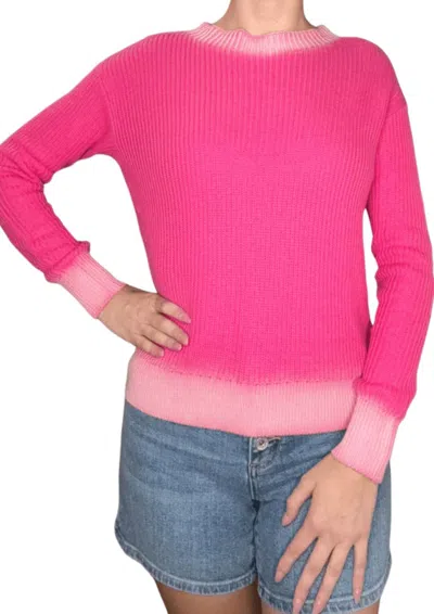 Elliott Lauren Fade Away Sweater In Pink