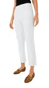 Elliott Lauren Fray Jeans In White In White