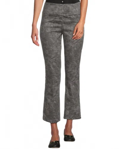 Elliott Lauren Gardens Ankle Pants In Grey In Gray