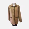 Elliott Lauren Jacket With Embroidery In Camel In Brown