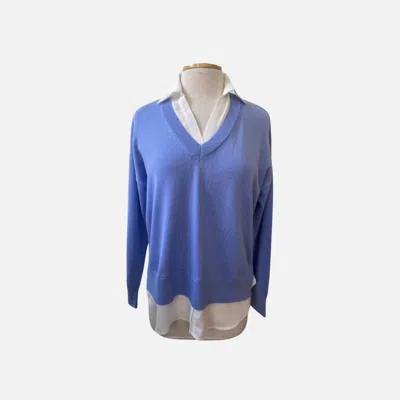 Elliott Lauren Cowl Neck Dolman Sleeve Sweater In Iris In Pink