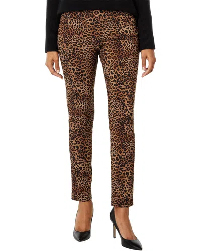 Elliott Lauren Leopard Control Stretch Pants In Multi