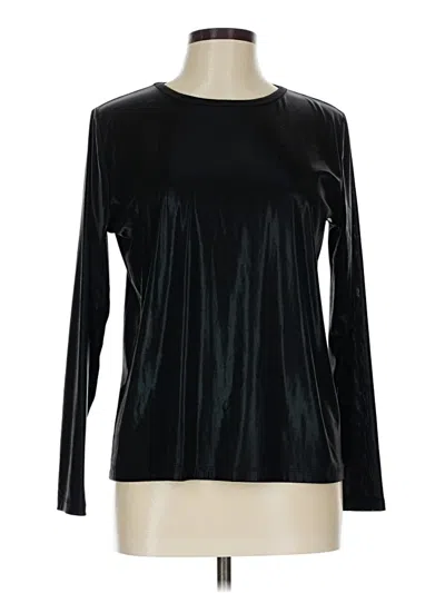 Pre-owned Elliott Lauren Long Sleeve T-shirt In Black