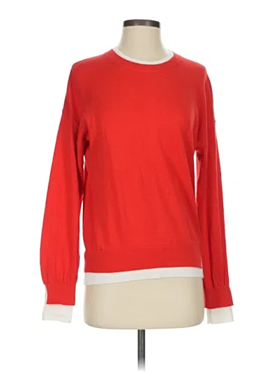 Pre-owned Elliott Lauren Long Sleeve T-shirt In Red