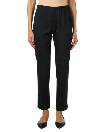 ELLIOTT LAUREN PLAID PULL-ON PANT