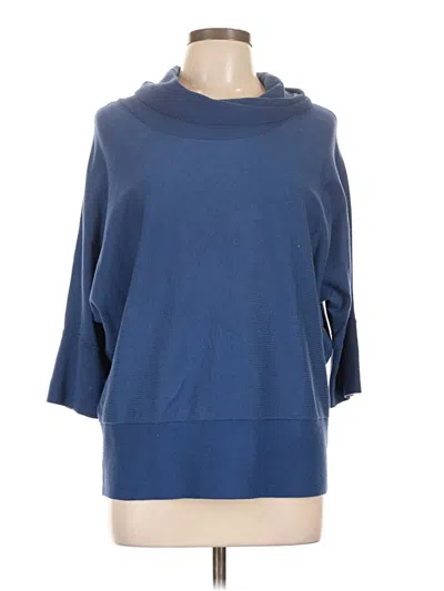 Pre-owned Elliott Lauren Poncho In Blue