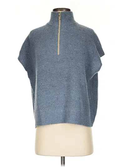 Pre-owned Elliott Lauren Poncho In Blue