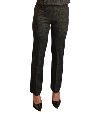 Elliott Lauren Ponte Fabulous Pull On Pants In Black In Green