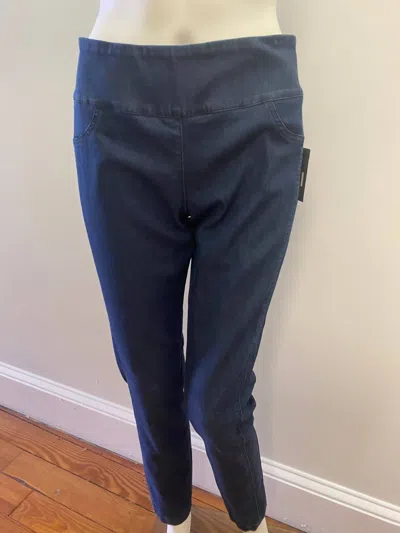 Elliott Lauren Pull On Denim Pants In Denim Blue