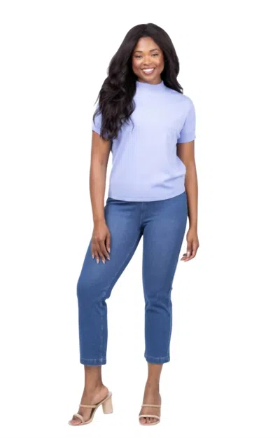 Elliott Lauren Pull On Jeans In Denim In Blue