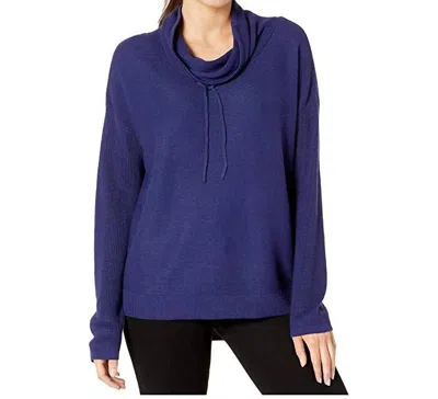 Elliott Lauren Pullover Crew Sweater In Blue
