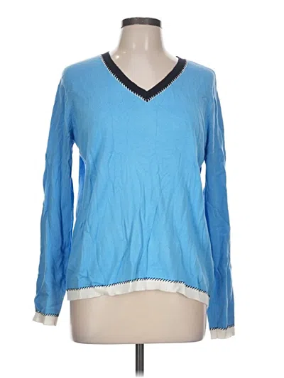 Pre-owned Elliott Lauren Pullover Sweater In Blue