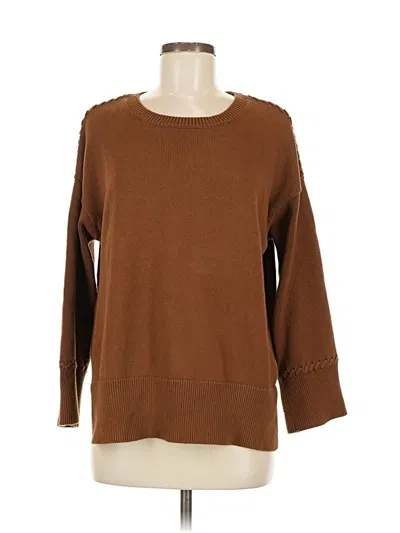Pre-owned Elliott Lauren Pullover Sweater In Brown