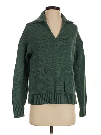 Pre-owned Elliott Lauren Pullover Sweater In Green