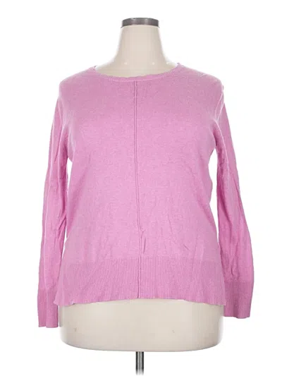 Pre-owned Elliott Lauren Pullover Sweater In Pink