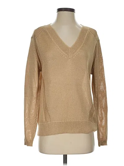 Pre-owned Elliott Lauren Pullover Sweater In Tan