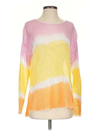 Pre-owned Elliott Lauren Pullover Sweater In Yellow
